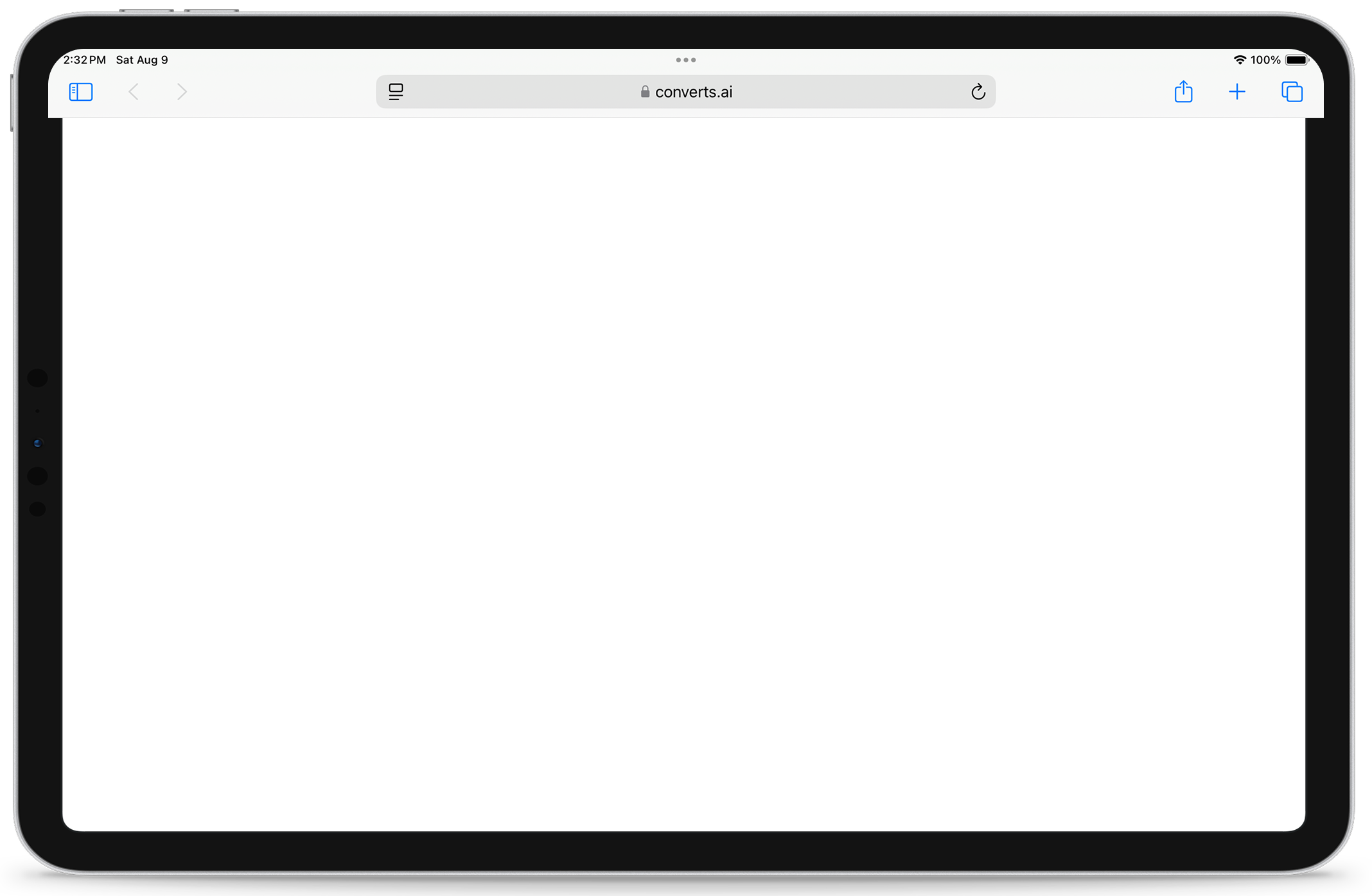 converts AI dashboard